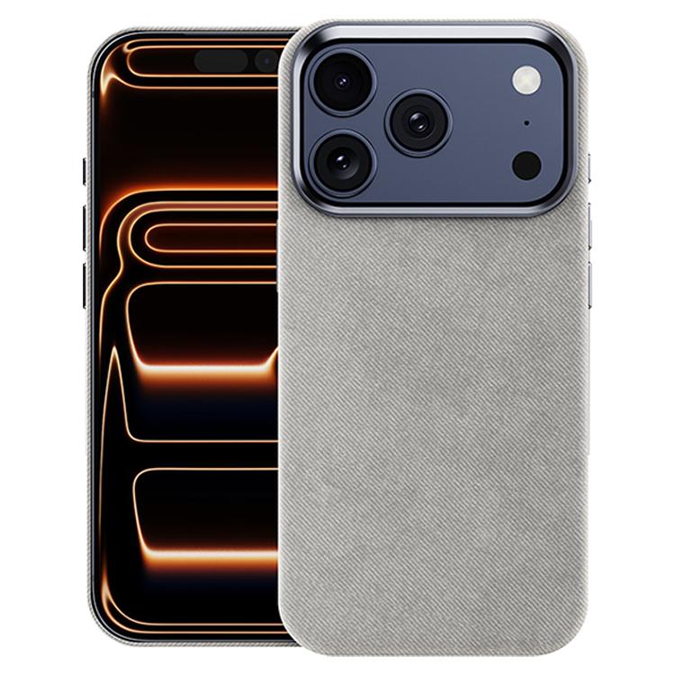 Custodia per telefono magnetica a copertura totale con texture in flanella, For iPhone 17 Pro Max, For iPhone 17 Pro