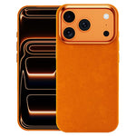 Custodia per telefono magnetica a copertura totale con texture in flanella, For iPhone 17 Pro Max, For iPhone 17 Pro