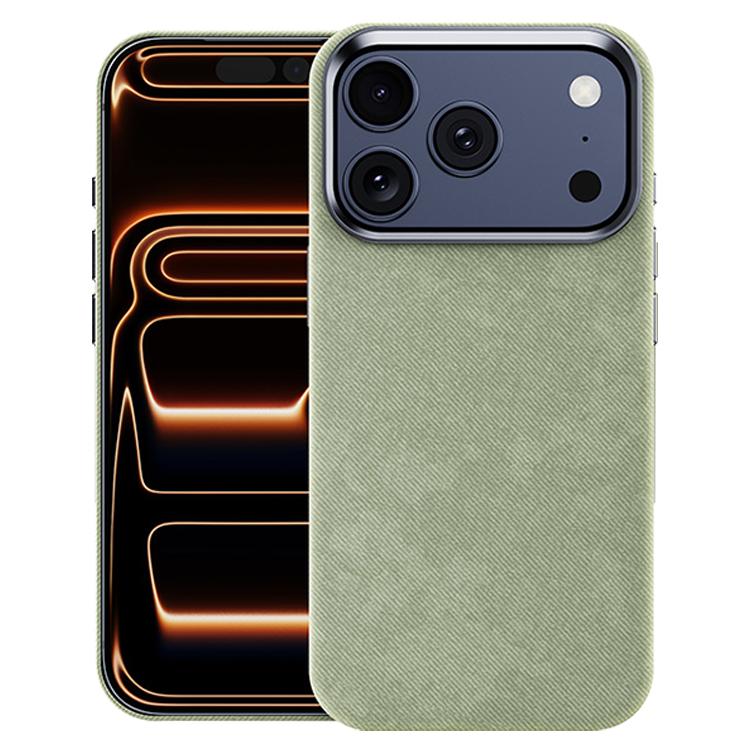 Custodia per telefono magnetica a copertura totale con texture in flanella, For iPhone 17 Pro Max, For iPhone 17 Pro