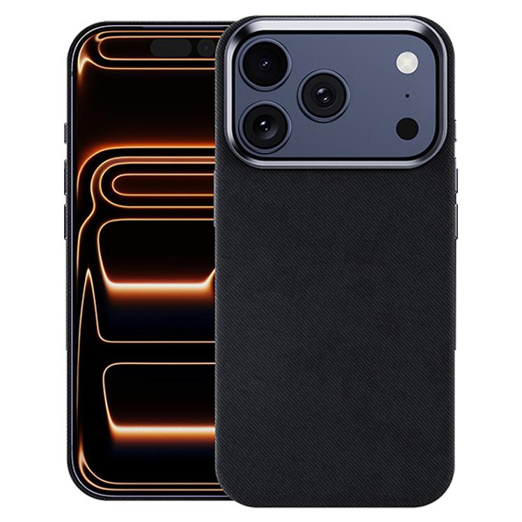 Custodia per telefono magnetica a copertura totale con texture in flanella, For iPhone 17 Pro Max, For iPhone 17 Pro