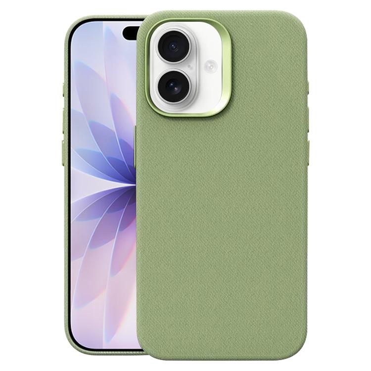 Custodia per telefono magnetica a copertura totale con texture in flanella, For iPhone 17, For iPhone Air