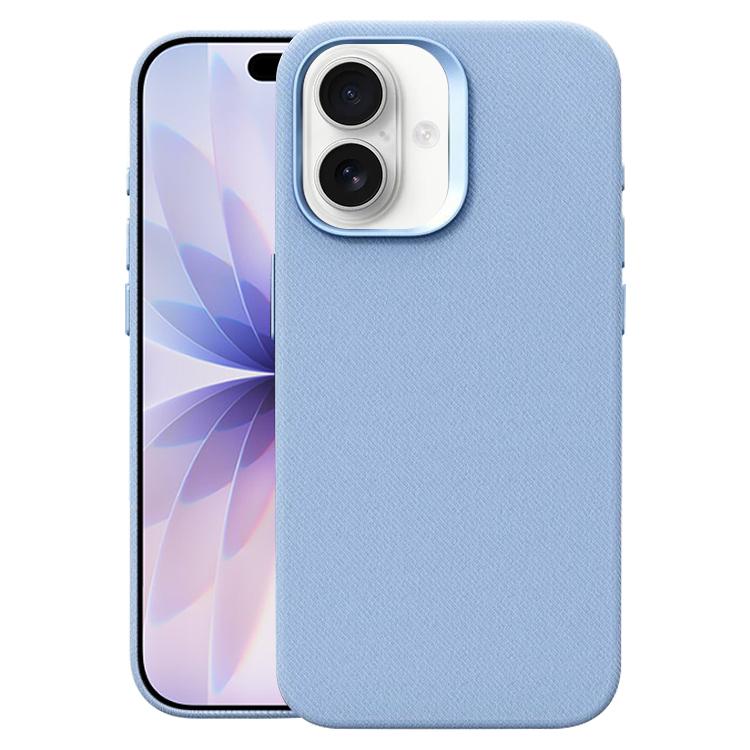 Custodia per telefono magnetica a copertura totale con texture in flanella, For iPhone 17, For iPhone Air