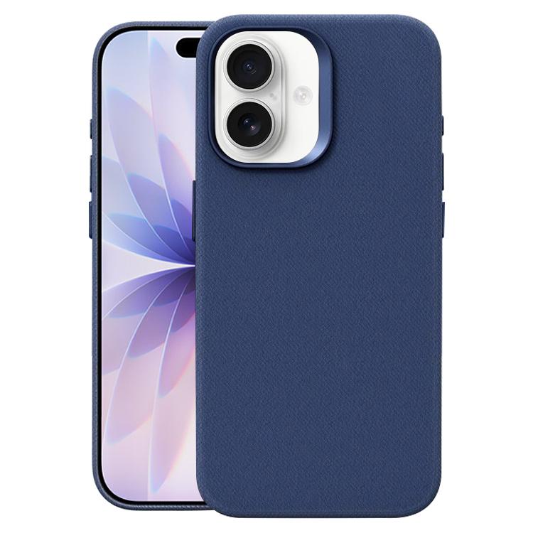 Custodia per telefono magnetica a copertura totale con texture in flanella, For iPhone 17, For iPhone Air