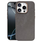 Custodia per telefono magnetica a copertura totale con texture in flanella, For iPhone 16 Pro Max, For iPhone 16 Pro
