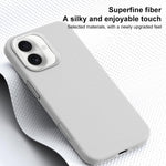 Custodia per telefono magnetica a copertura totale con texture in flanella, For iPhone 16 Plus, For iPhone 16