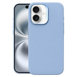 Custodia per telefono magnetica a copertura totale con texture in flanella, For iPhone 16 Plus, For iPhone 16