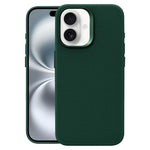 Custodia per telefono magnetica a copertura totale con texture in flanella, For iPhone 16 Plus, For iPhone 16