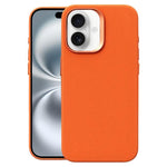 Custodia per telefono magnetica a copertura totale con texture in flanella, For iPhone 16 Plus, For iPhone 16