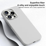 Custodia per telefono magnetica a copertura totale con texture in flanella, For iPhone 15 Pro Max, For iPhone 15 Pro