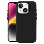 Custodia per telefono magnetica a copertura totale con texture in flanella, For iPhone 15 Plus / 14 Plus, For iPhone 15