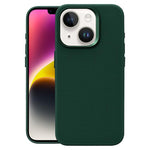 Custodia per telefono magnetica a copertura totale con texture in flanella, For iPhone 15 Plus / 14 Plus, For iPhone 15