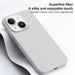 Custodia per telefono magnetica a copertura totale con texture in flanella, For iPhone 14 / 13, For iPhone 14 Pro