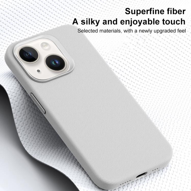 Custodia per telefono magnetica a copertura totale con texture in flanella, For iPhone 14 / 13, For iPhone 14 Pro