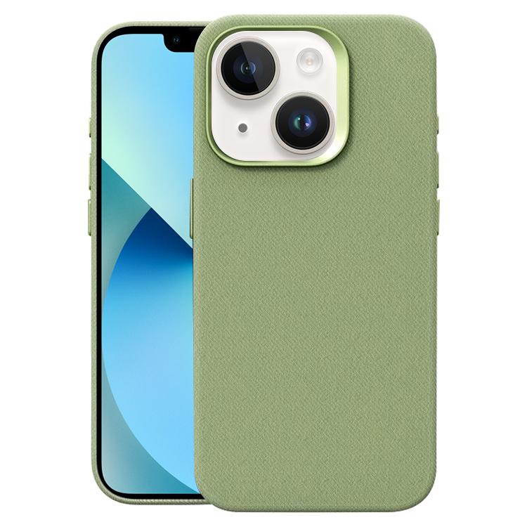 Custodia per telefono magnetica a copertura totale con texture in flanella, For iPhone 14 / 13, For iPhone 14 Pro