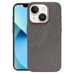 Custodia per telefono magnetica a copertura totale con texture in flanella, For iPhone 14 / 13, For iPhone 14 Pro