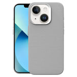 Custodia per telefono magnetica a copertura totale con texture in flanella, For iPhone 14 / 13, For iPhone 14 Pro