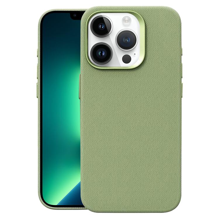 Custodia per telefono magnetica a copertura totale con texture in flanella, For iPhone 14 Pro Max, For iPhone 13 Pro Max