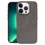 Custodia per telefono magnetica a copertura totale con texture in flanella, For iPhone 13 Pro, For iPhone 12 / 12 Pro