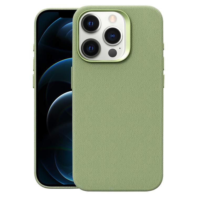 Custodia per telefono magnetica a copertura totale con texture in flanella, For iPhone 12 Pro Max