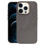 Custodia per telefono magnetica a copertura totale con texture in flanella, For iPhone 12 Pro Max