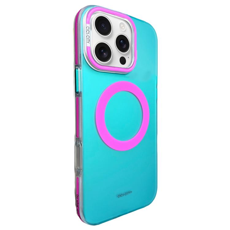 Custodia magnetica per telefono CICI-CITY con colori vivaci a contrasto IMD, For iPhone 16 Pro, For iPhone 15 Pro Max, For iPhone 15 Pro, For iPhone 15