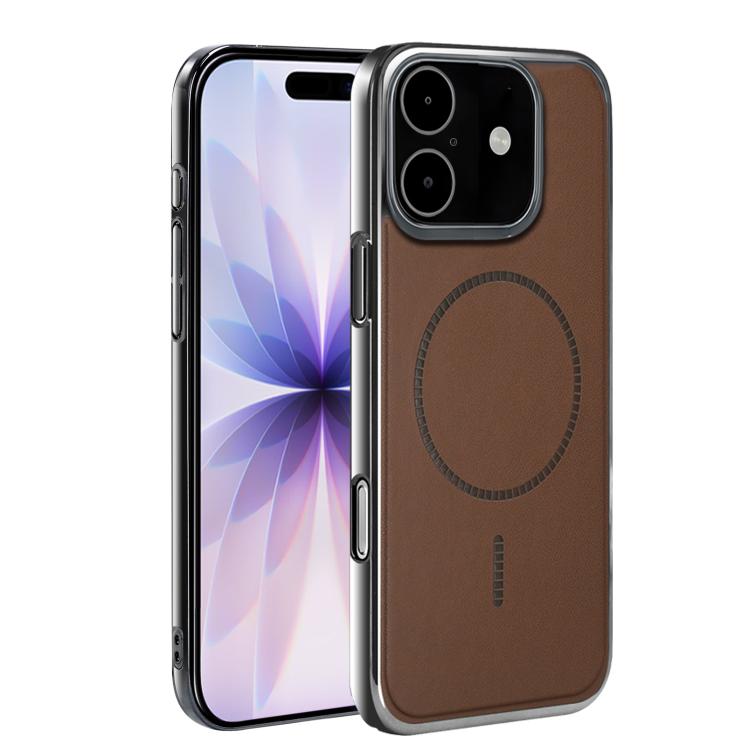 Custodia per telefono ultra sottile e antiurto della serie Magnetica Elettroplaccata, For iPhone 17 Pro Max, For iPhone 17 Pro, For iPhone 17, For iPhone Air, For iPhone 16 Pro Max, For iPhone 16 Pro