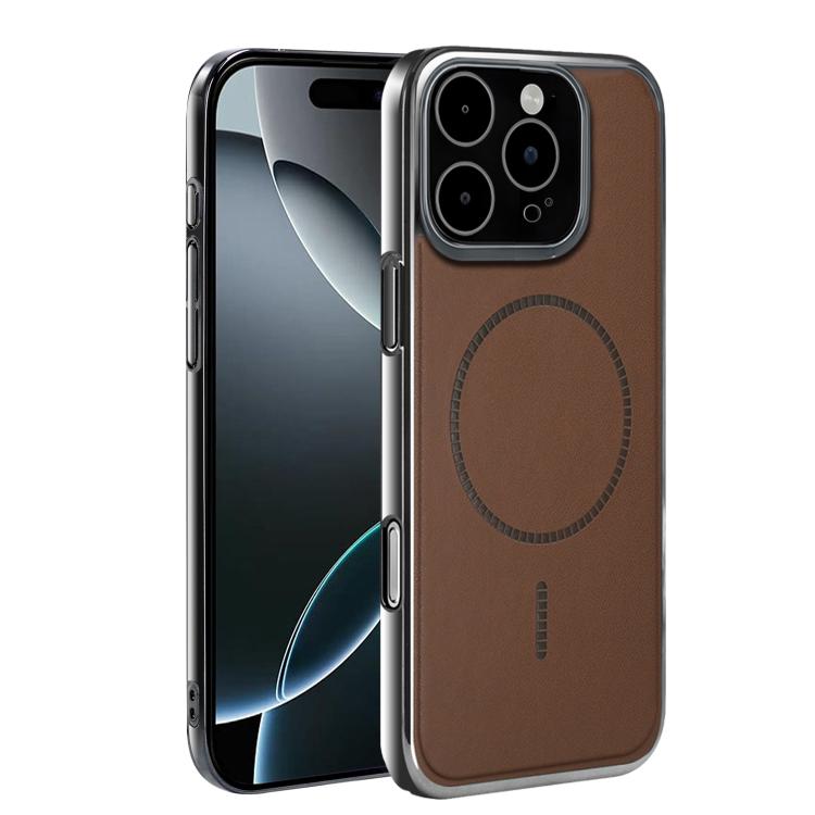 Custodia per telefono ultra sottile e antiurto della serie Magnetica Elettroplaccata, For iPhone 17 Pro Max, For iPhone 17 Pro, For iPhone 17, For iPhone Air, For iPhone 16 Pro Max, For iPhone 16 Pro