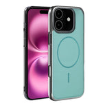 Custodia per telefono ultra sottile e antiurto della serie Magnetica Elettroplaccata, For iPhone 16 Plus, For iPhone 16, For iPhone 15 Pro Max, For iPhone 15 Pro, For iPhone 15 Plus, For iPhone 15