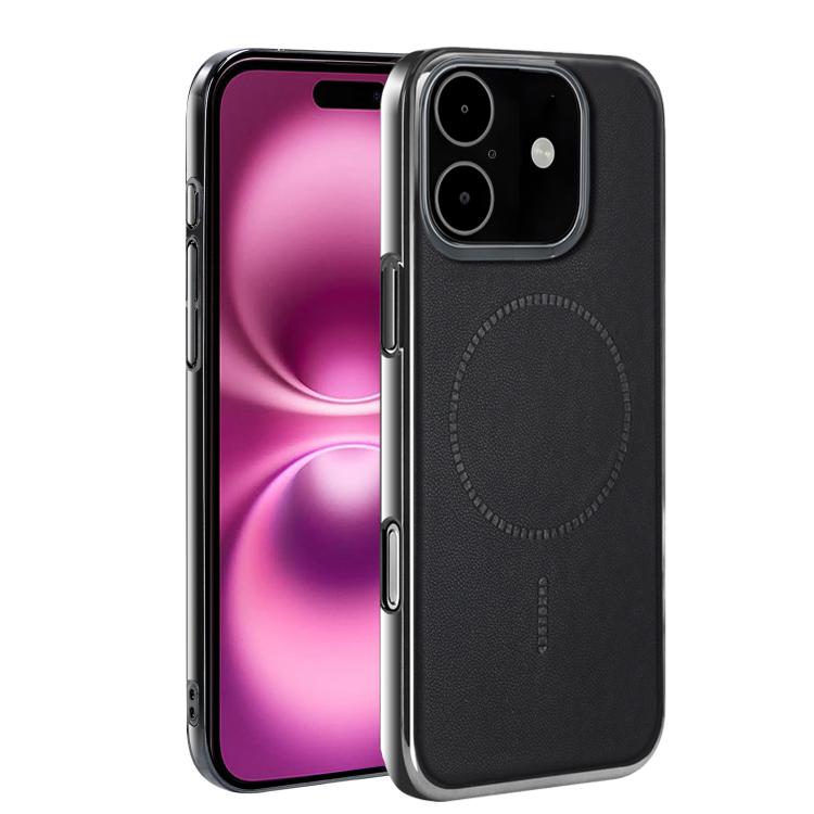 Custodia per telefono ultra sottile e antiurto della serie Magnetica Elettroplaccata, For iPhone 16 Plus, For iPhone 16, For iPhone 15 Pro Max, For iPhone 15 Pro, For iPhone 15 Plus, For iPhone 15