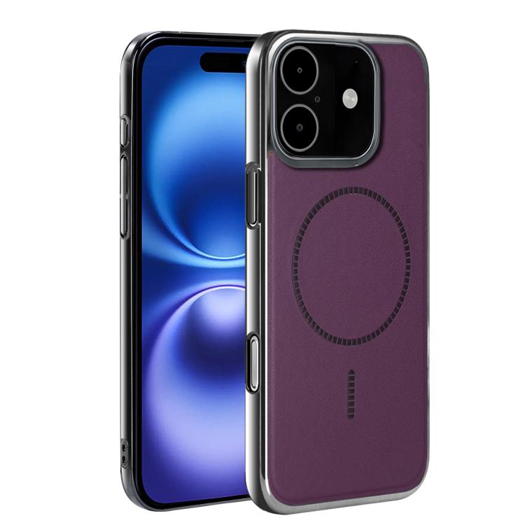 Custodia per telefono ultra sottile e antiurto della serie Magnetica Elettroplaccata, For iPhone 16 Plus, For iPhone 16, For iPhone 15 Pro Max, For iPhone 15 Pro, For iPhone 15 Plus, For iPhone 15