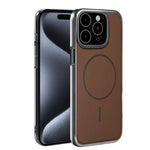 Custodia per telefono ultra sottile e antiurto della serie Magnetica Elettroplaccata, For iPhone 16 Plus, For iPhone 16, For iPhone 15 Pro Max, For iPhone 15 Pro, For iPhone 15 Plus, For iPhone 15