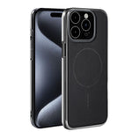 Custodia per telefono ultra sottile e antiurto della serie Magnetica Elettroplaccata, For iPhone 16 Plus, For iPhone 16, For iPhone 15 Pro Max, For iPhone 15 Pro, For iPhone 15 Plus, For iPhone 15