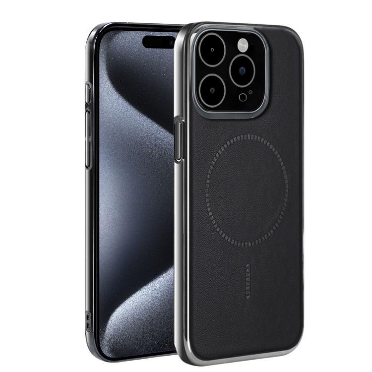 Custodia per telefono ultra sottile e antiurto della serie Magnetica Elettroplaccata, For iPhone 16 Plus, For iPhone 16, For iPhone 15 Pro Max, For iPhone 15 Pro, For iPhone 15 Plus, For iPhone 15