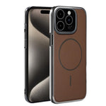 Custodia per telefono ultra sottile e antiurto della serie Magnetica Elettroplaccata, For iPhone 16 Plus, For iPhone 16, For iPhone 15 Pro Max, For iPhone 15 Pro, For iPhone 15 Plus, For iPhone 15