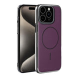 Custodia per telefono ultra sottile e antiurto della serie Magnetica Elettroplaccata, For iPhone 16 Plus, For iPhone 16, For iPhone 15 Pro Max, For iPhone 15 Pro, For iPhone 15 Plus, For iPhone 15