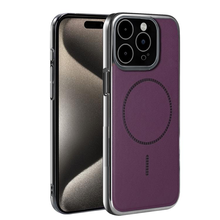 Custodia per telefono ultra sottile e antiurto della serie Magnetica Elettroplaccata, For iPhone 16 Plus, For iPhone 16, For iPhone 15 Pro Max, For iPhone 15 Pro, For iPhone 15 Plus, For iPhone 15