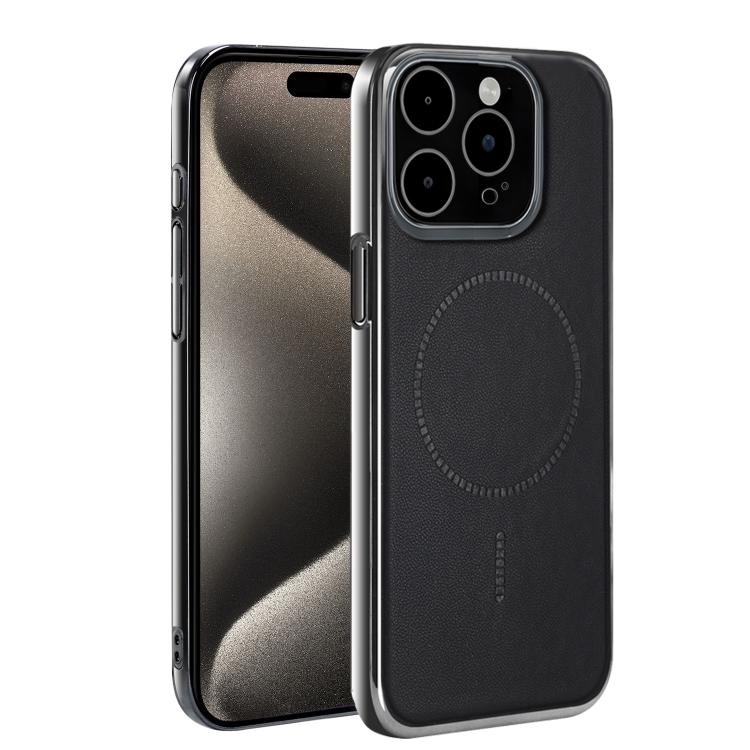 Custodia per telefono ultra sottile e antiurto della serie Magnetica Elettroplaccata, For iPhone 16 Plus, For iPhone 16, For iPhone 15 Pro Max, For iPhone 15 Pro, For iPhone 15 Plus, For iPhone 15