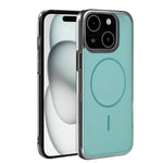 Custodia per telefono ultra sottile e antiurto della serie Magnetica Elettroplaccata, For iPhone 16 Plus, For iPhone 16, For iPhone 15 Pro Max, For iPhone 15 Pro, For iPhone 15 Plus, For iPhone 15