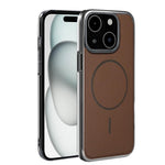 Custodia per telefono ultra sottile e antiurto della serie Magnetica Elettroplaccata, For iPhone 16 Plus, For iPhone 16, For iPhone 15 Pro Max, For iPhone 15 Pro, For iPhone 15 Plus, For iPhone 15