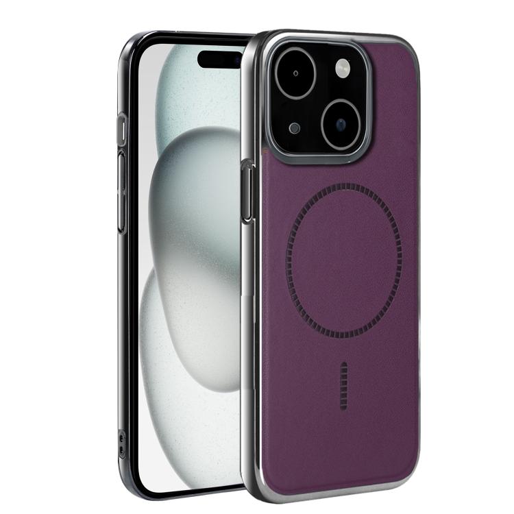 Custodia per telefono ultra sottile e antiurto della serie Magnetica Elettroplaccata, For iPhone 16 Plus, For iPhone 16, For iPhone 15 Pro Max, For iPhone 15 Pro, For iPhone 15 Plus, For iPhone 15