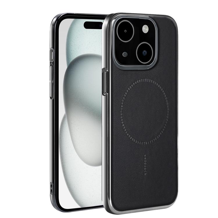 Custodia per telefono ultra sottile e antiurto della serie Magnetica Elettroplaccata, For iPhone 16 Plus, For iPhone 16, For iPhone 15 Pro Max, For iPhone 15 Pro, For iPhone 15 Plus, For iPhone 15