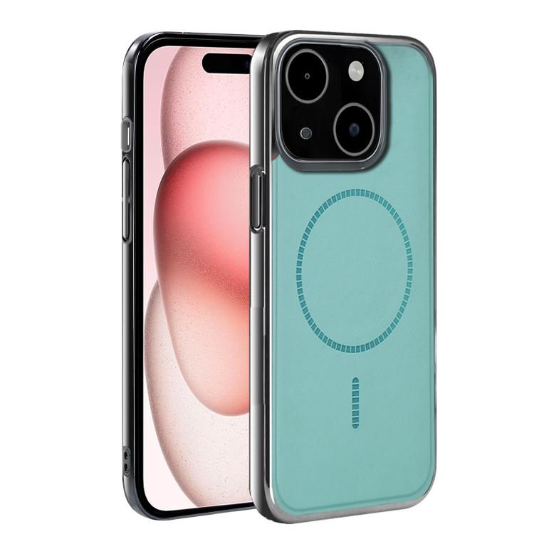 Custodia per telefono ultra sottile e antiurto della serie Magnetica Elettroplaccata, For iPhone 16 Plus, For iPhone 16, For iPhone 15 Pro Max, For iPhone 15 Pro, For iPhone 15 Plus, For iPhone 15