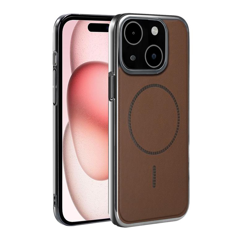 Custodia per telefono ultra sottile e antiurto della serie Magnetica Elettroplaccata, For iPhone 16 Plus, For iPhone 16, For iPhone 15 Pro Max, For iPhone 15 Pro, For iPhone 15 Plus, For iPhone 15