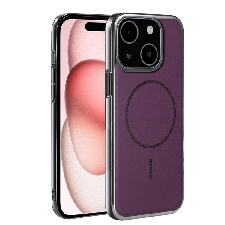 Custodia per telefono ultra sottile e antiurto della serie Magnetica Elettroplaccata, For iPhone 16 Plus, For iPhone 16, For iPhone 15 Pro Max, For iPhone 15 Pro, For iPhone 15 Plus, For iPhone 15