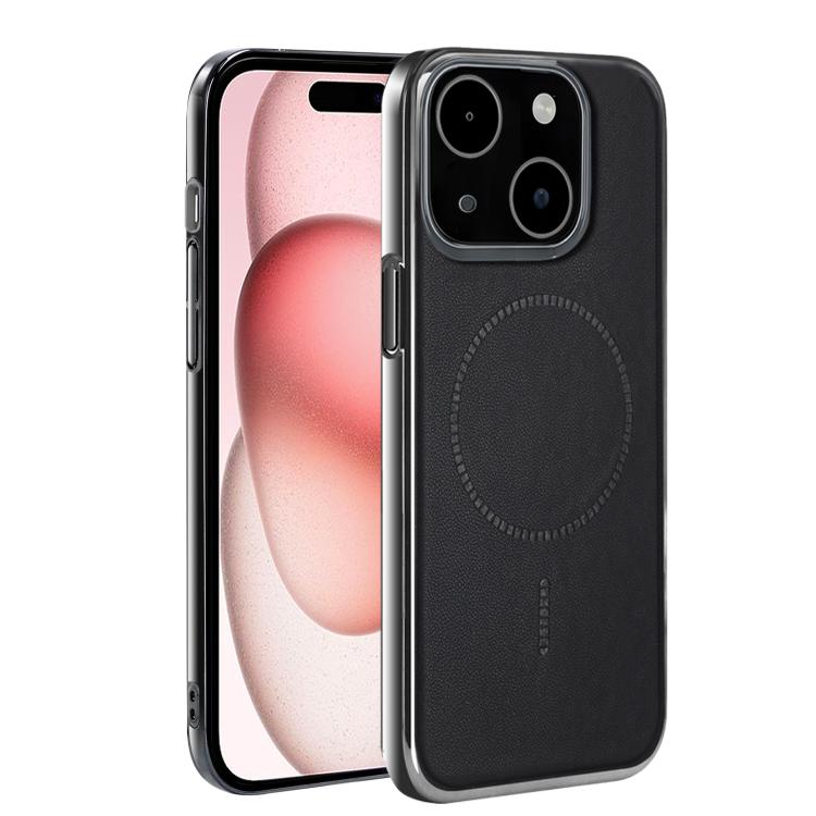 Custodia per telefono ultra sottile e antiurto della serie Magnetica Elettroplaccata, For iPhone 16 Plus, For iPhone 16, For iPhone 15 Pro Max, For iPhone 15 Pro, For iPhone 15 Plus, For iPhone 15