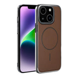 Custodia per telefono ultra sottile e antiurto della serie Magnetica Elettroplaccata, For iPhone 14 Plus, For iPhone 14, For iPhone 14 Pro, For iPhone 14 Pro Max, For iPhone 13 Pro Max, For iPhone 13 Pro