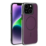 Custodia per telefono ultra sottile e antiurto della serie Magnetica Elettroplaccata, For iPhone 14 Plus, For iPhone 14, For iPhone 14 Pro, For iPhone 14 Pro Max, For iPhone 13 Pro Max, For iPhone 13 Pro