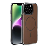 Custodia per telefono ultra sottile e antiurto della serie Magnetica Elettroplaccata, For iPhone 14 Plus, For iPhone 14, For iPhone 14 Pro, For iPhone 14 Pro Max, For iPhone 13 Pro Max, For iPhone 13 Pro
