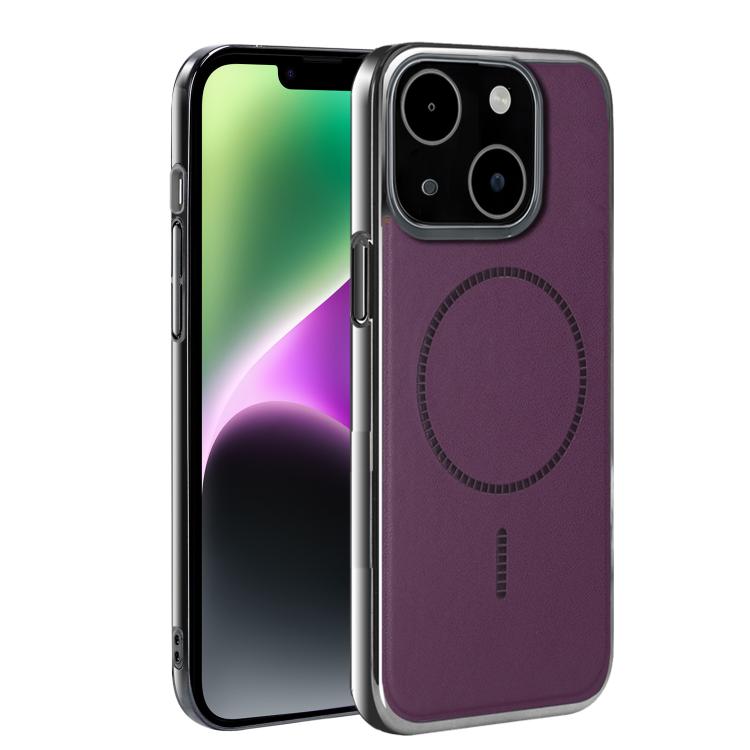 Custodia per telefono ultra sottile e antiurto della serie Magnetica Elettroplaccata, For iPhone 14 Plus, For iPhone 14, For iPhone 14 Pro, For iPhone 14 Pro Max, For iPhone 13 Pro Max, For iPhone 13 Pro