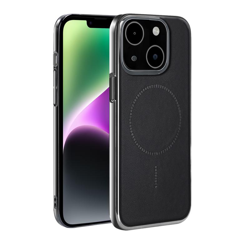 Custodia per telefono ultra sottile e antiurto della serie Magnetica Elettroplaccata, For iPhone 14 Plus, For iPhone 14, For iPhone 14 Pro, For iPhone 14 Pro Max, For iPhone 13 Pro Max, For iPhone 13 Pro